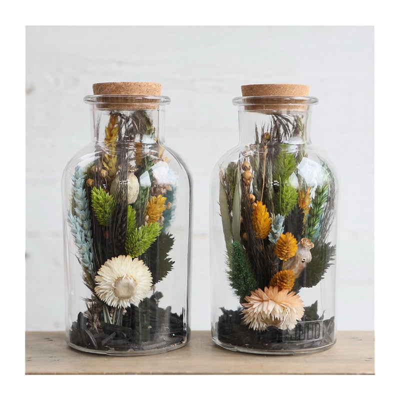 Glass medicine bottle 200x100mm - 6 pcs