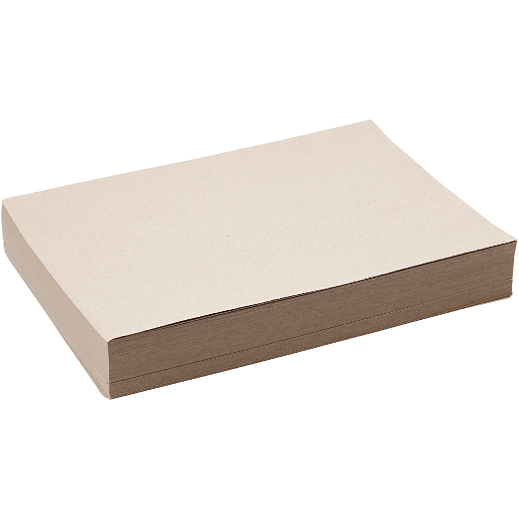 Recycled Cardboard sheets A4 210x297mm