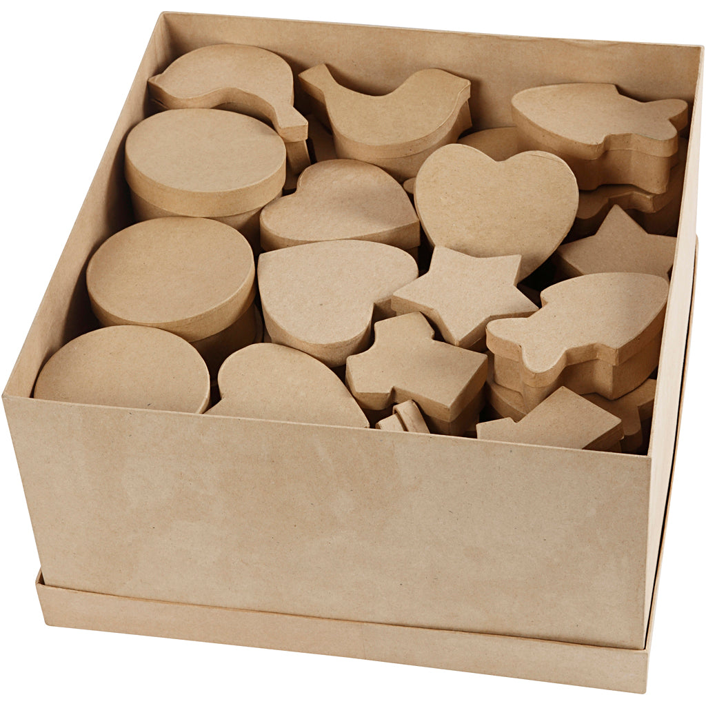 Boxes set of 7 different sizes 60