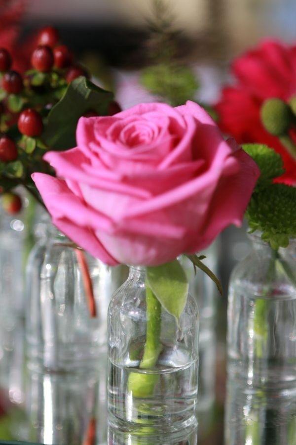 Glass bottle mini 20ml 60x30mm - 50 pcs