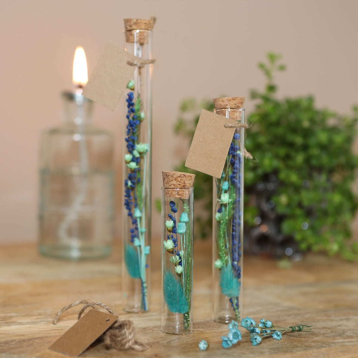 Glass tube Ø2cm and 19cm high - 12 pcs.