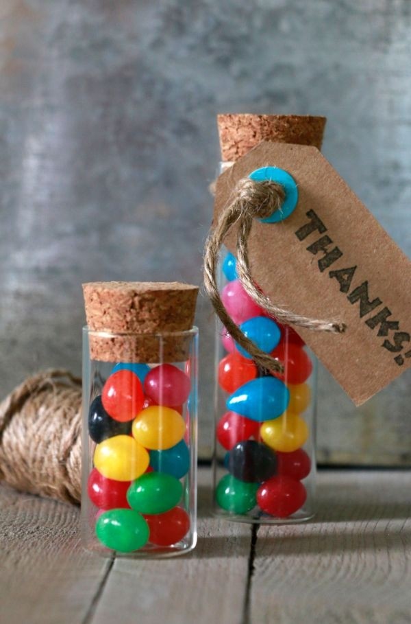 Glass Tube with cork 30x100mm - 12 pcs