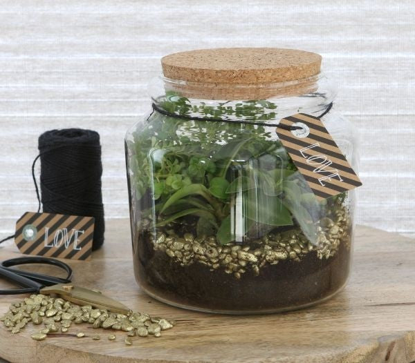 Glass Jar with Cork 150x140mm - 1 pc