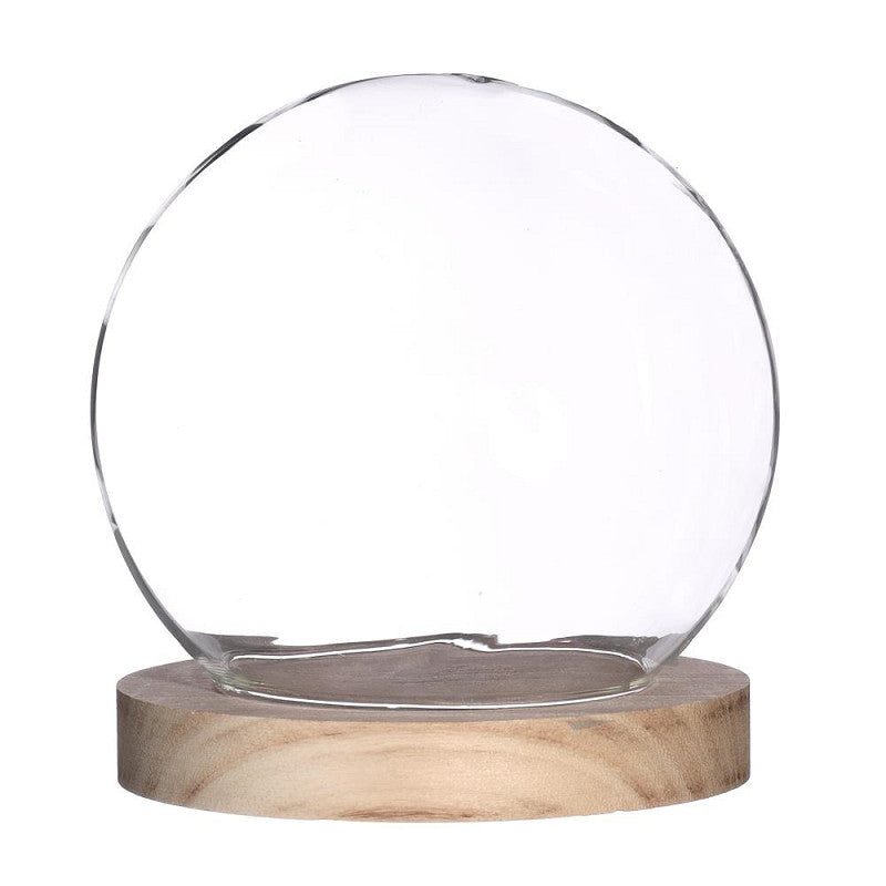 Glass Dome Ø18 h.19 cm - 1 pcs
