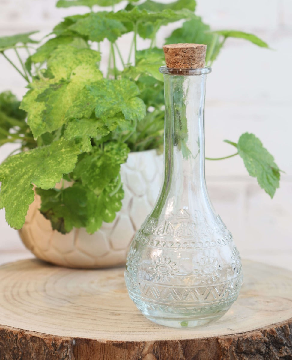 Flower vase Paris Ø7.5cm and 16cm high Clear - 12 pcs