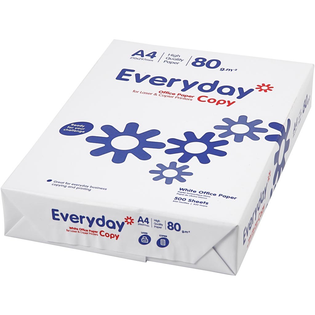 Premium Drawing Paper A4 210x297mm - 5x500 pcs