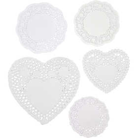 Doilies, size 9-14.5 cm - 400 pcs