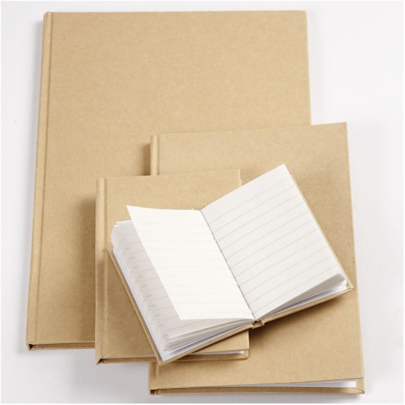 Notebook, brown, A4, 60 g - 1 pc