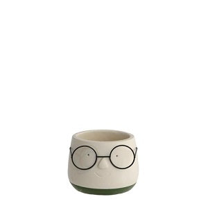 Pot with glasses Ø85 h:65 mm