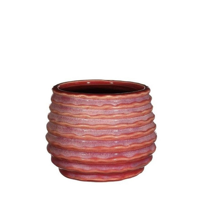 Pot Pink Carmine Rise Ø130 x h: 155 mm
