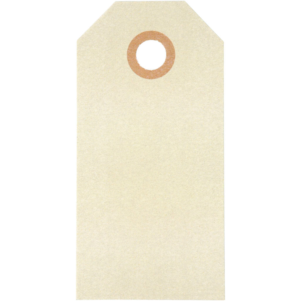 Manila Labels Natural 40x80mm