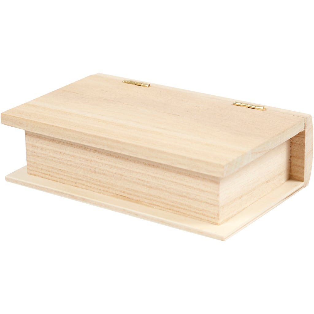 Hollow book box 14x9x4 cm - 1 pc