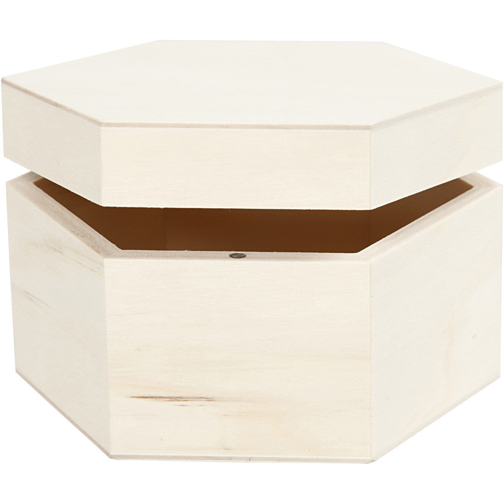 Box, size 12x7 cm, inner size 10.5x6.6 cm, plywood - 1 pc