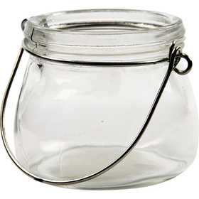 Lantern, H: 6,5 cm, D: 7,5 cm - 12 pcs
