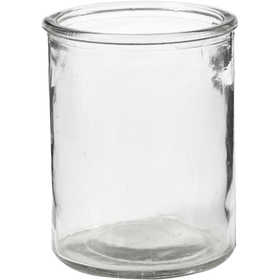 Tea Light Candle Holder, H: 98mm, D: 8mm - 6 pcs