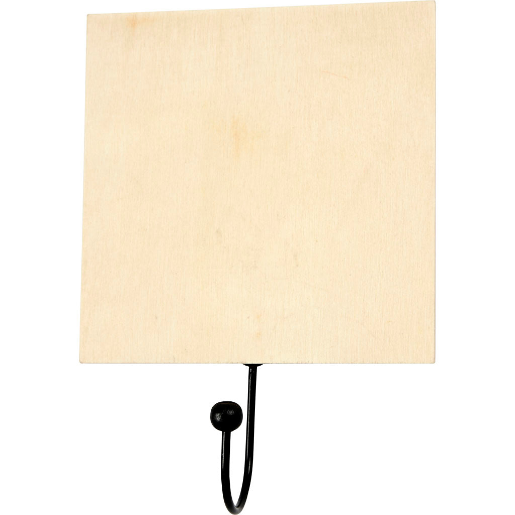 Hook, size 12x12 cm, thickness 5 mm