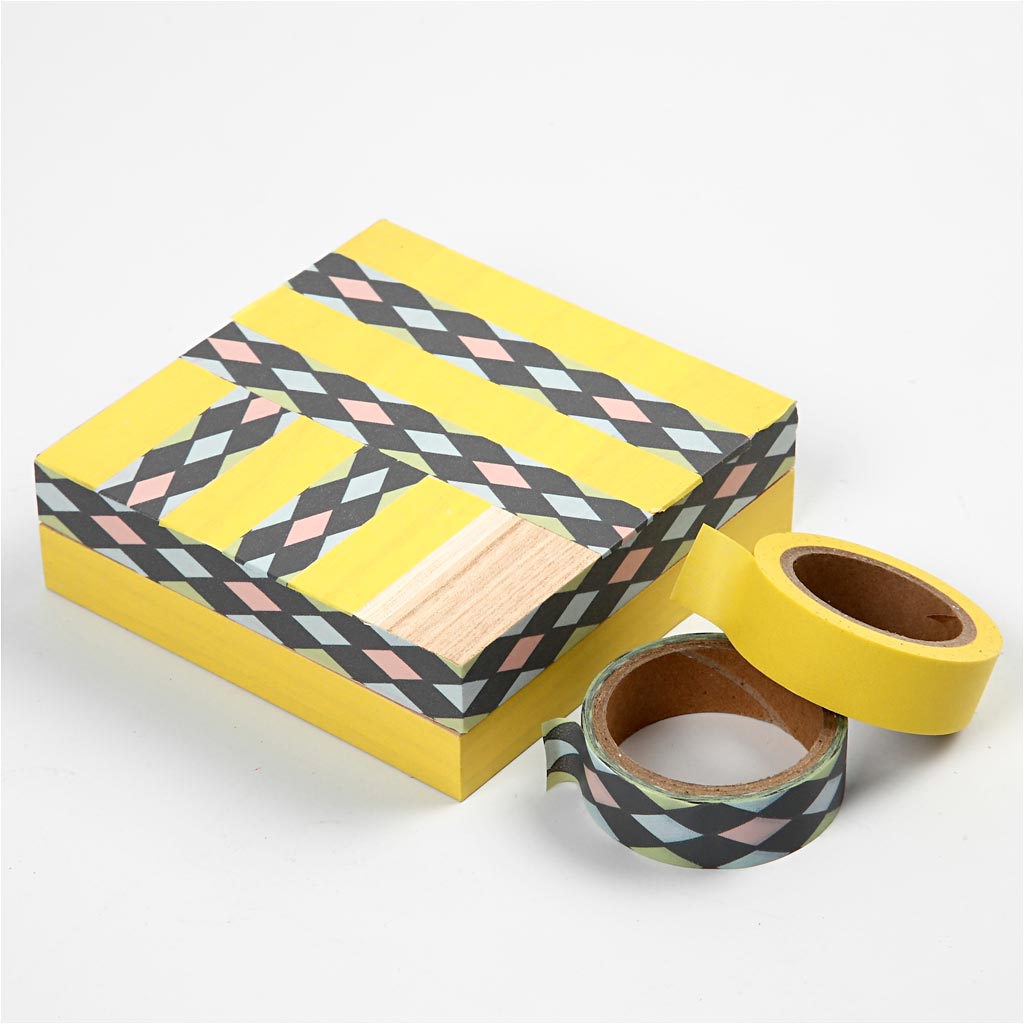 Box, H: 3 cm, size 10x10 cm - 1 pc