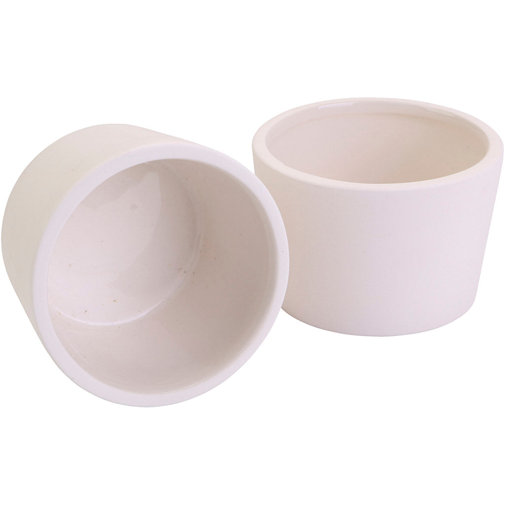 Ceramic bowls, H: 6 cm, Dia. 9 cm