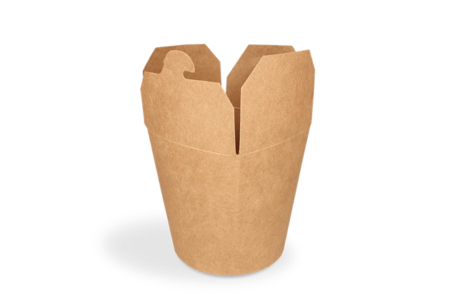 Wok to Go cup 80x86 mm 16oz 400ml kraft - 500 pcs