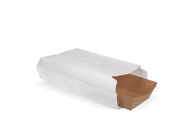 Snack Bags Paper - 1.5 ounce 95x65x240 mm White 45gr - 2.400 pcs