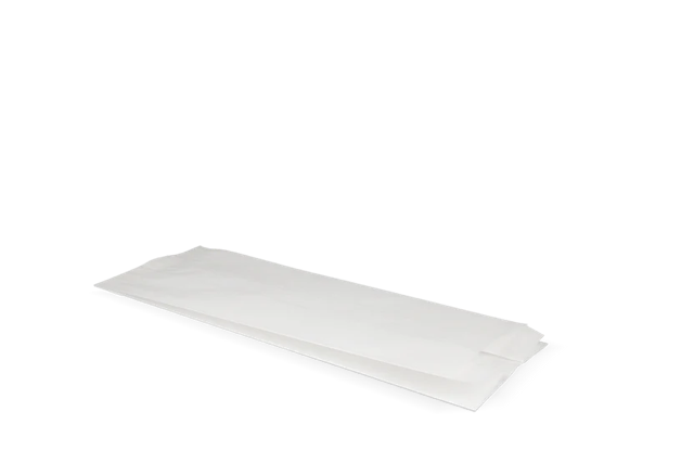 Snack Bags perforated Paper - 0.5 pond 105x85x270 mm White 45gr - 1.800 pcs