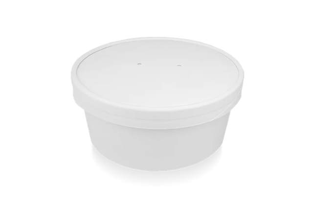 Salad Poke Bowl 750ml 26oz Ø148x60 mm White - 300 pcs