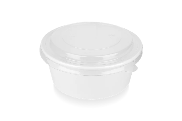 Salad Poke Bowl 750ml 26oz Ø148x60 mm White - 300 pcs