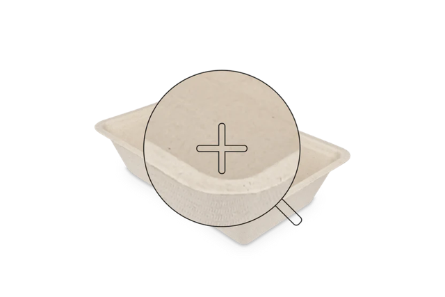 Fries trays A7 Sugarcane - 500 pcs