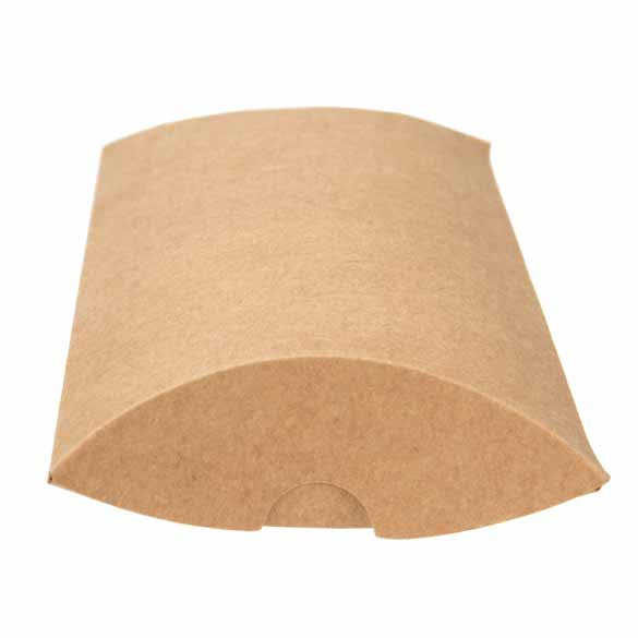Kraft Paper pillow boxes 76x25x127mm - 25 pcs