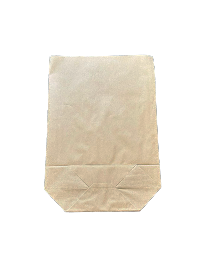 Eco Paper Bags with Cross Bottom 10 kg, 360x520mm - 100 pcs