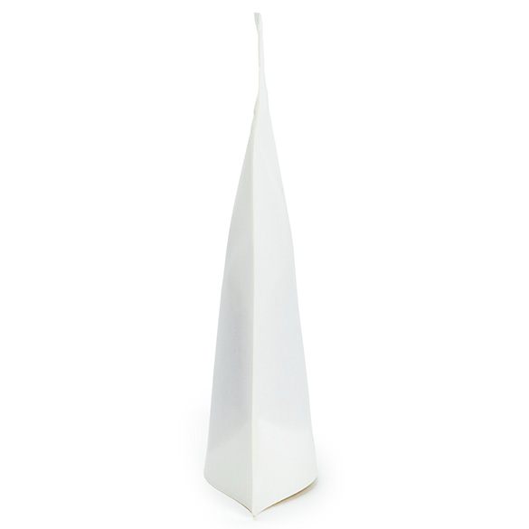 White Home Compostable Stand Up Pouch 10x6x15cm - 100 pcs
