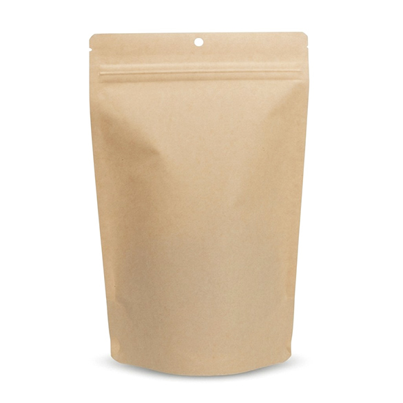 Kraft Home Compostable Stand Up Pouch 15x9x23cm