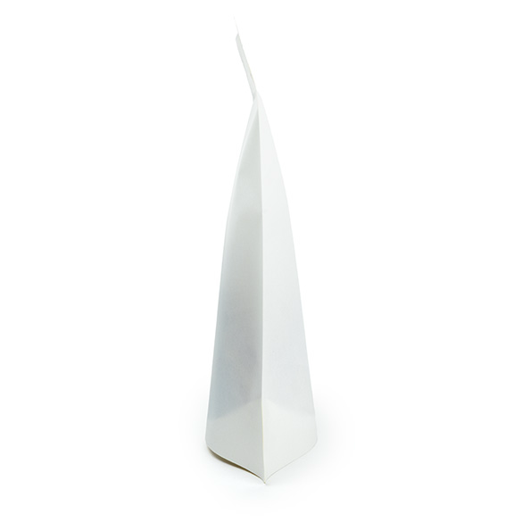 White Home Compostable Stand Up Pouch 15x9x23cm - 100 pcs