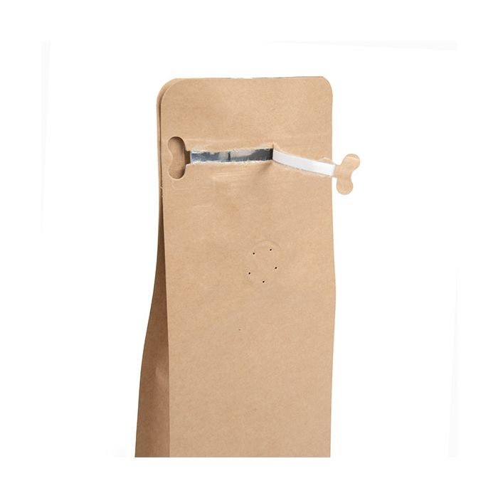 Blockbottom Coffee Bag Kraft 79x60x260mm - 50 pcs