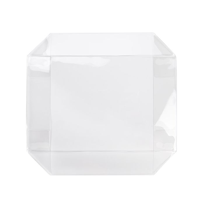 Lid Foldable and Crystal Clear 154x38x243 mm Clear - 25 pieces