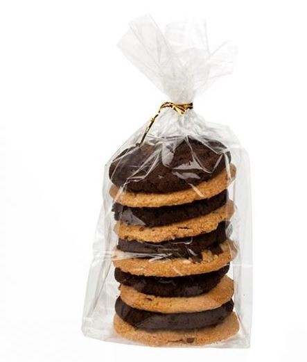 Eco Block Bottom Bags Bioplastic 102x102x229mm - 100 pcs