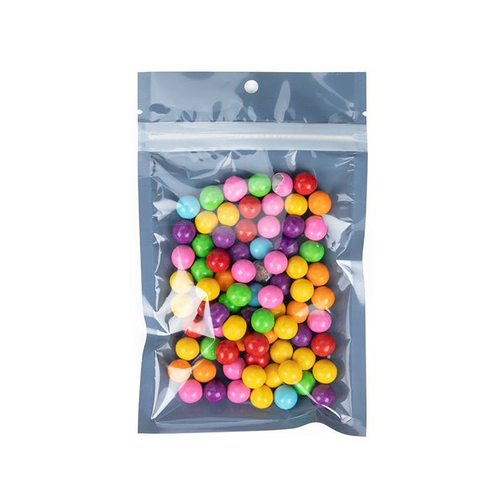 Eco-Friendly Grip Seal Bags Black 92x127 mm - 100 pieces