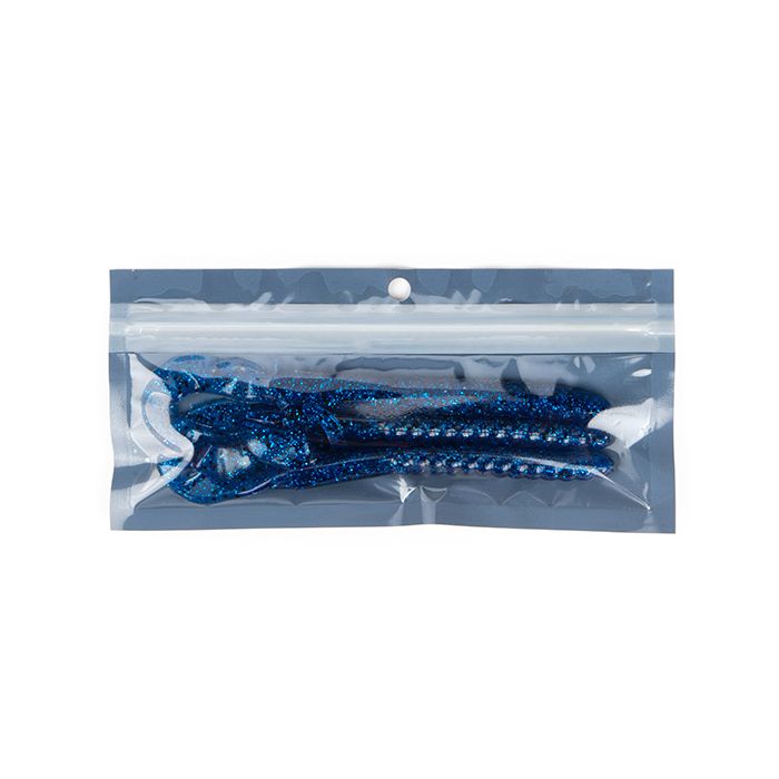 Eco-Friendly Grip Seal Bags Black 140x44 mm - 100 pieces