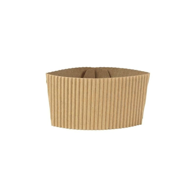 Cup sleeves Cardboard for 200 ml Paper Cup, Brown (1000 pieces) [GB
