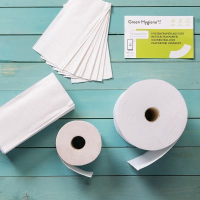 Toilet paper Recycled Waste Paper 2-ply, 500 sheets - 36 pcs