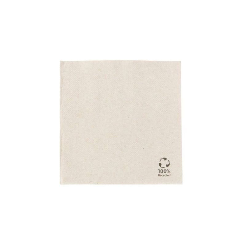 Napkins Paper Brown 25 x 25 cm, 2 ply 1/4 fold (3000 pieces) [GB