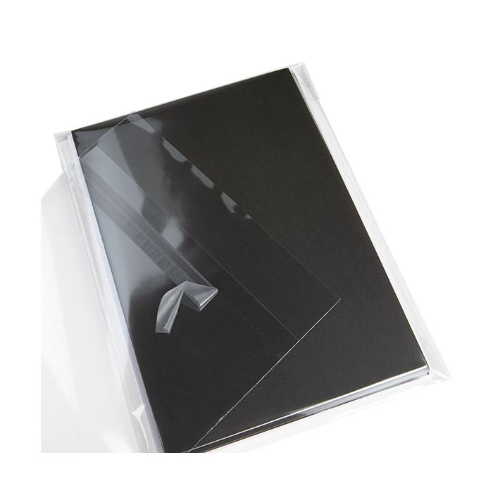 Eco Clear Envelopes 148 x191 mm Protective Closure - 100 pcs