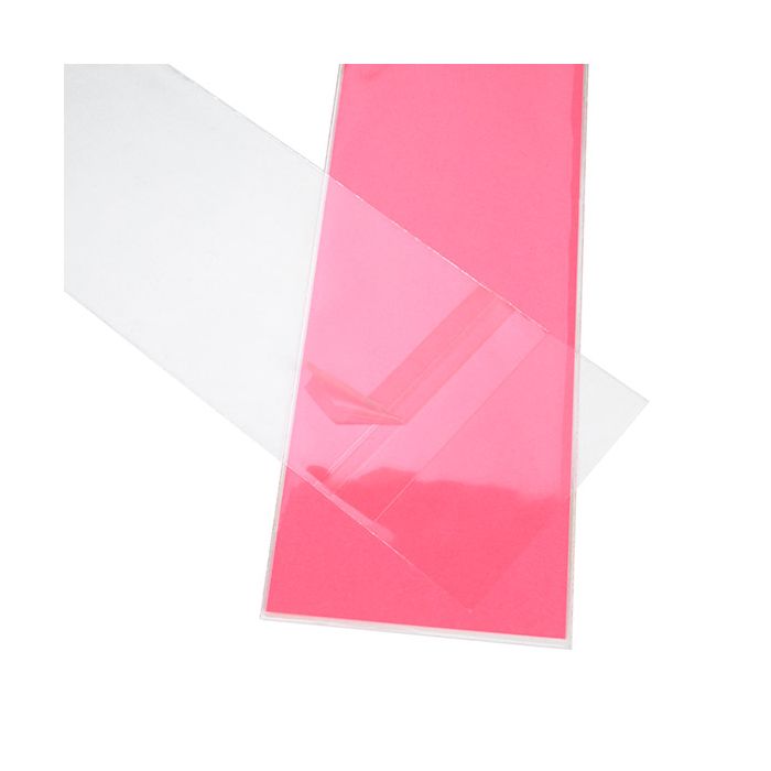 Eco Clear Envelopes 70x216 mm Protective Closure - 100 pcs