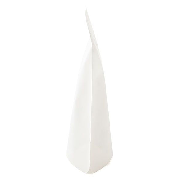 Eco Stand Up Pouches Kraft White 312 grams 149x89x232mm - 100 pcs