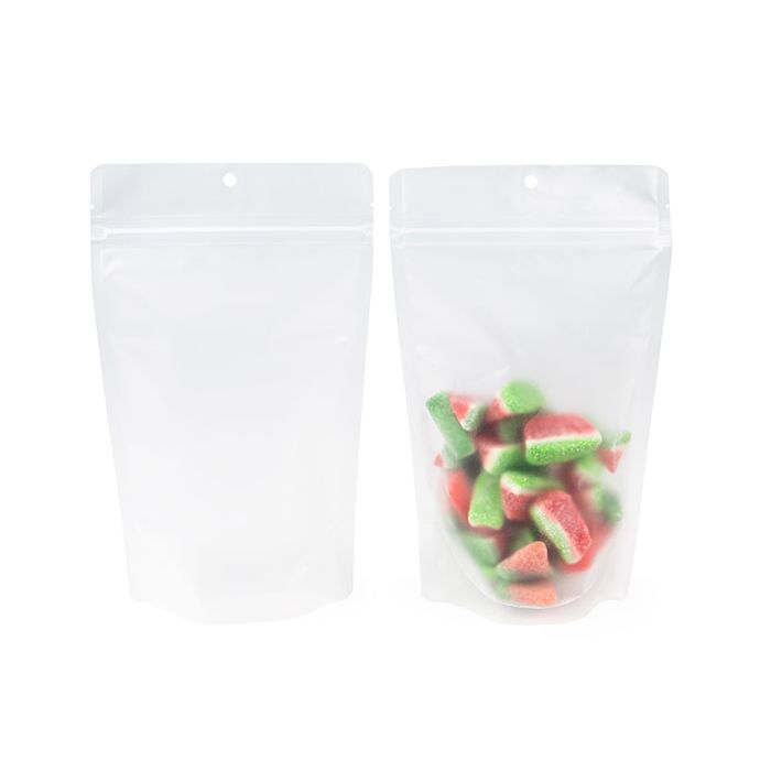Recycable Stand Up Pouch Frosted | 113 grams | 130x79x206 mm - 100 pcs