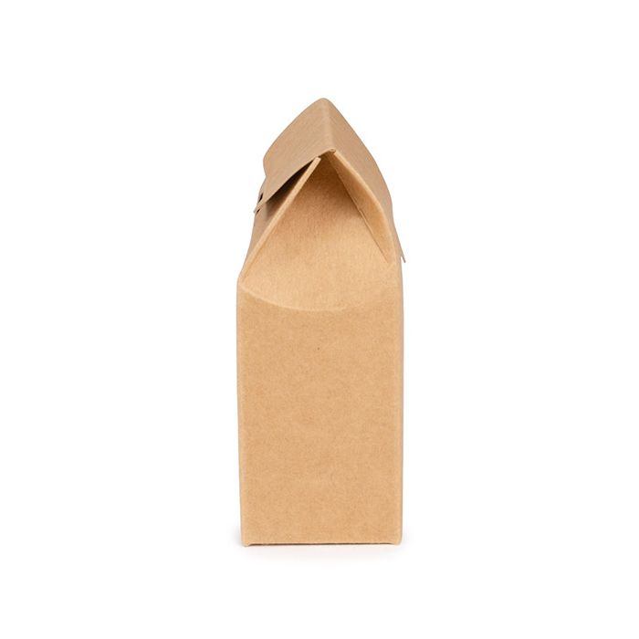 Kraft Gift Boxes Kraft with Heart Window 89x38x102 mm - 25 pcs