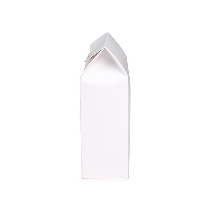 Kraft Gift Boxes White with Circle Window 105x44x133 mm - 25 pcs