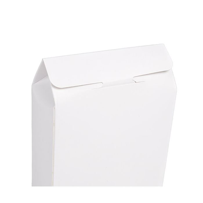 Kraft Gift Boxes White with Circle Window 105x44x133 mm - 25 pcs