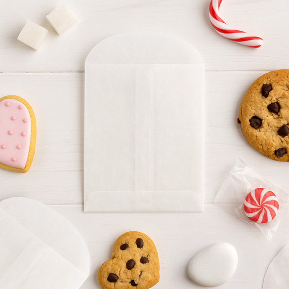 Glassine Bags 75x115mm - 100 pcs