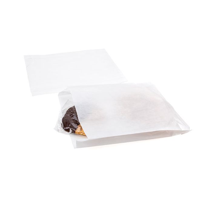 Gusseted Glassine Bags 171x25x229mm - 100 pcs